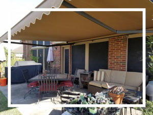 Naples retractable awnings