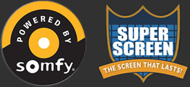 Somfy Motors and SuperScreen