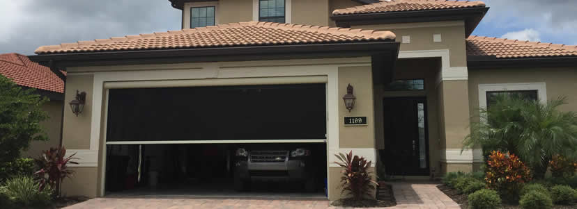 Motorized Garage Screens 3 8 Co Retractable Motorized Garage Screens 3 8 Co, Garage Screen Doors Port Charlotte Fl