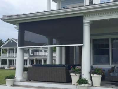 Cable guided retractable screens Sarasota, Florida