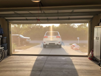 Garage Screens Motorized